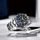 Relógio Automático Luxo Pagani Design PD-1662 GMT 40MM – Aço Inoxidável 100M