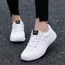 Spring and autumn new board shoes female flying weaving cloth women's shoes sports shoes flat student running shoes female