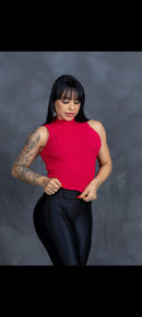 Cropped modal com elastano