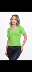 Cropped modal com elastano