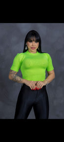 Cropped modal com elastano