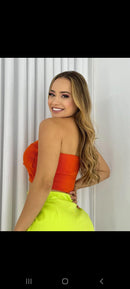 Cropped modal com elastano