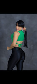 Cropped modal com elastano