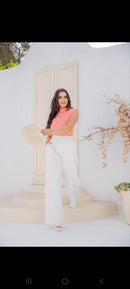 Cropped modal com elastano