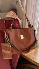 Bolsa Schultz Acabamento Importado