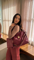 Bolsa Schultz Acabamento Importado