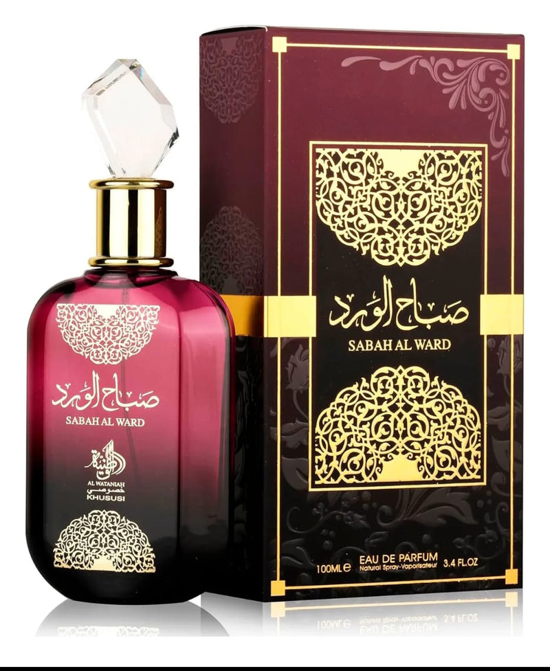 Perfume Sabah Al Ward 100ml - Al Wataniah - Feminino
