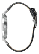 Relógio Saint Germain Murray Black Hill 40mm Cor da correia Preto Cor do bisel Prateado Cor do fundo Preto