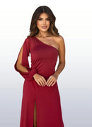 Vestido De Festa Longo Feminino Com Fenda Estiloso Elegante