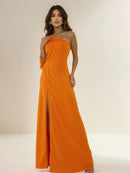 Vestido De Festa Longo Feminino Com Fenda Estiloso Elegante