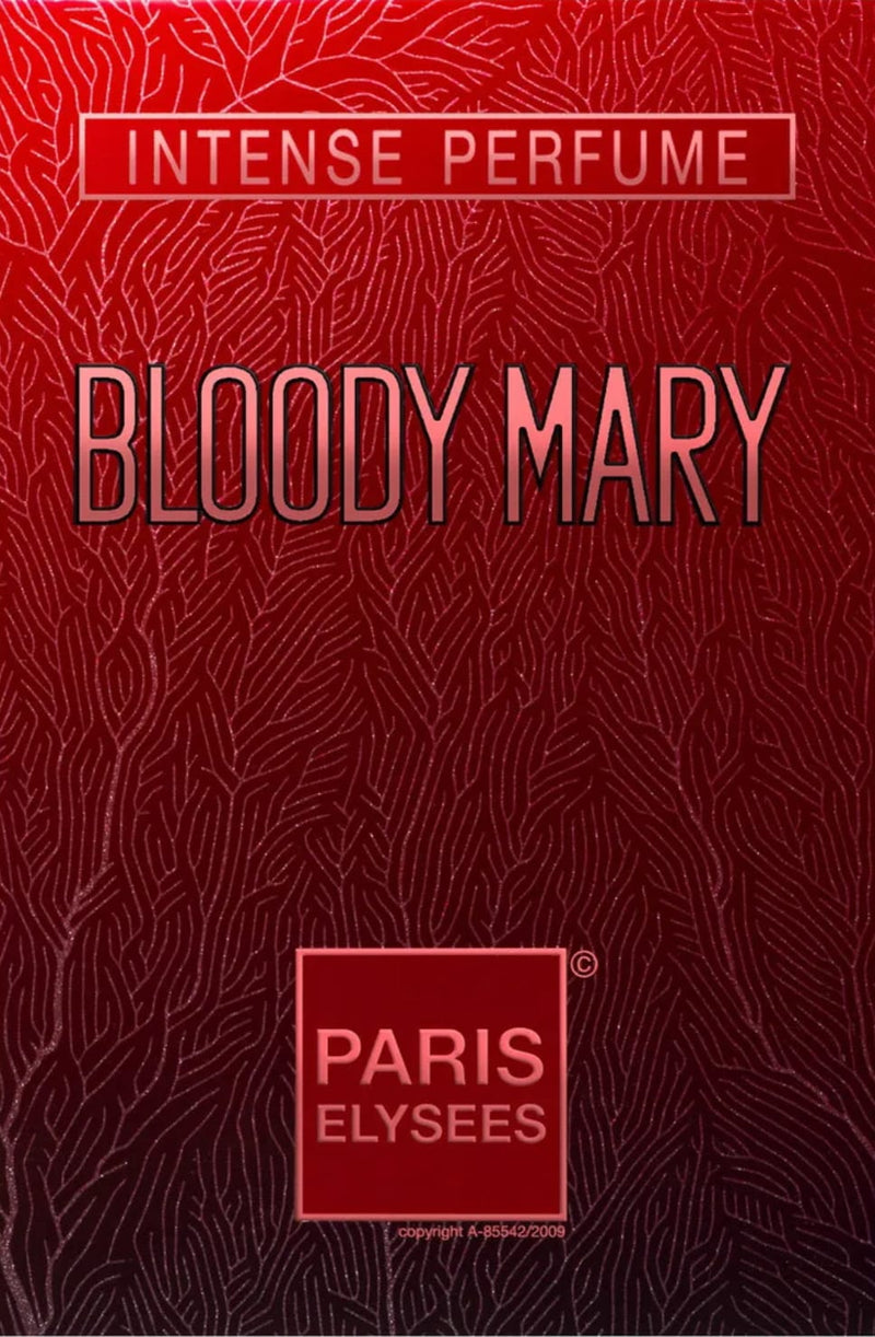 Paris Elysees Intense Bloody Mary EDT 100ml para feminino