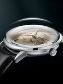 Relógios masculinos carnaval topo marca de luxo à prova dwaterproof água data cinza masculino miyota relógio de pulso mecânico automático relogios masculinos