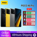 POCO X6 Pro 5G Smartphone Global Version NFC 6.67" Dimensity 8300-Ultra 1.5K Flow AMOLED DotDisplay 64MP 67W Turbo Charging
