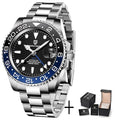 Relógio Automático Luxo Pagani Design PD-1662 GMT 40MM – Aço Inoxidável 100M