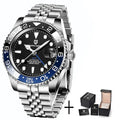 Relógio Automático Luxo Pagani Design PD-1662 GMT 40MM – Aço Inoxidável 100M