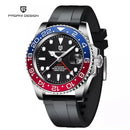 Relógio Automático Luxo Pagani Design PD-1662 GMT 40MM – Aço Inoxidável 100M