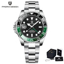 Relógio Automático Luxo Pagani Design PD-1662 GMT 40MM – Aço Inoxidável 100M