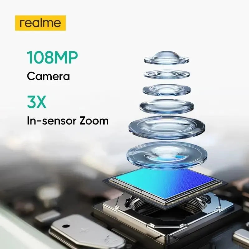 Global Verison Realme C67 Snapdragon 685 6.72'' 90Hz Display 108MP AI Camera 5000mAh 33W SUPERVOOC Charge Support NFC Smartphone