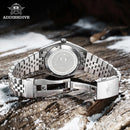 ADDIESDIVE Relógio Masculino 10Bar Vidro Safira À Prova D 'Água Relógio Mecânico Automático Relogios Masculino