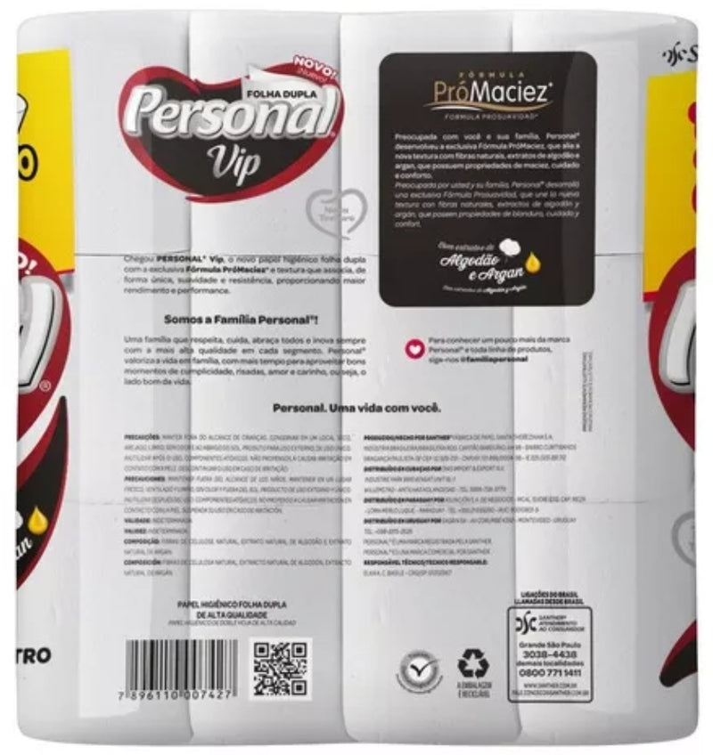 Papel Higiênico Vip Leve 24 E Pague 22 Personal