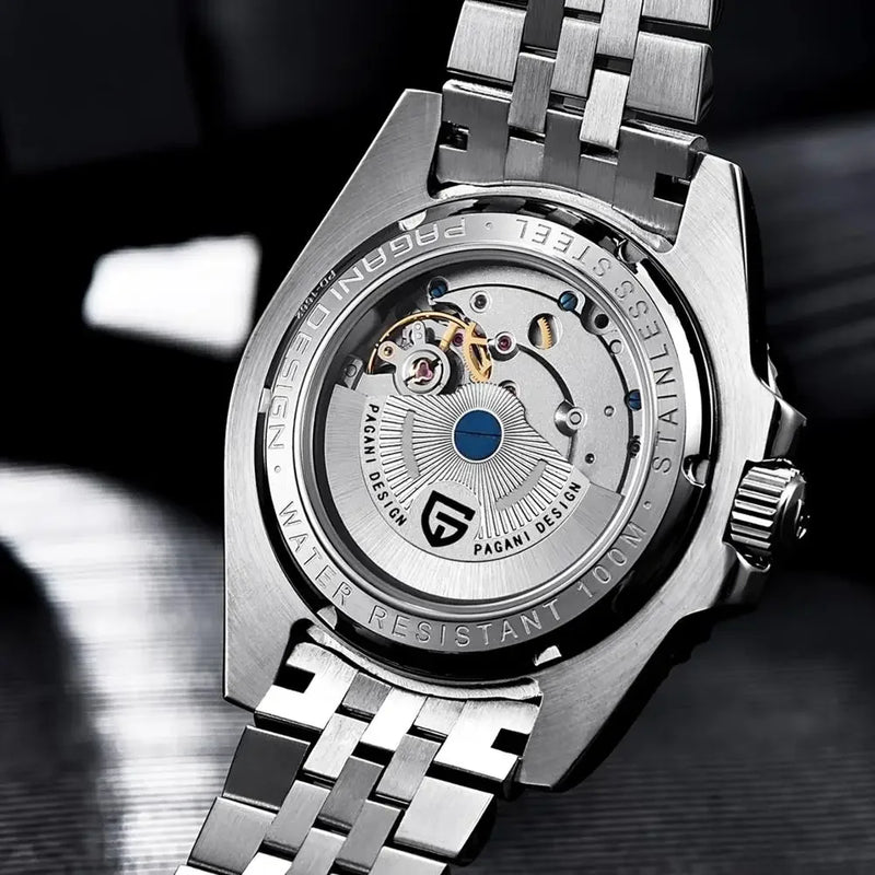 Relógio Automático Luxo Pagani Design PD-1662 GMT 40MM – Aço Inoxidável 100M