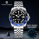 Relógio Automático Luxo Pagani Design PD-1662 GMT 40MM – Aço Inoxidável 100M