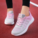Spring and autumn new board shoes female flying weaving cloth women's shoes sports shoes flat student running shoes female